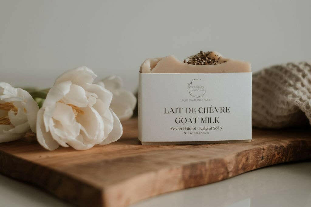 Hudson Soap Co. – Savon naturel – Lait de chèvre - Soins du corps | Ma Boutique Aromatique.
