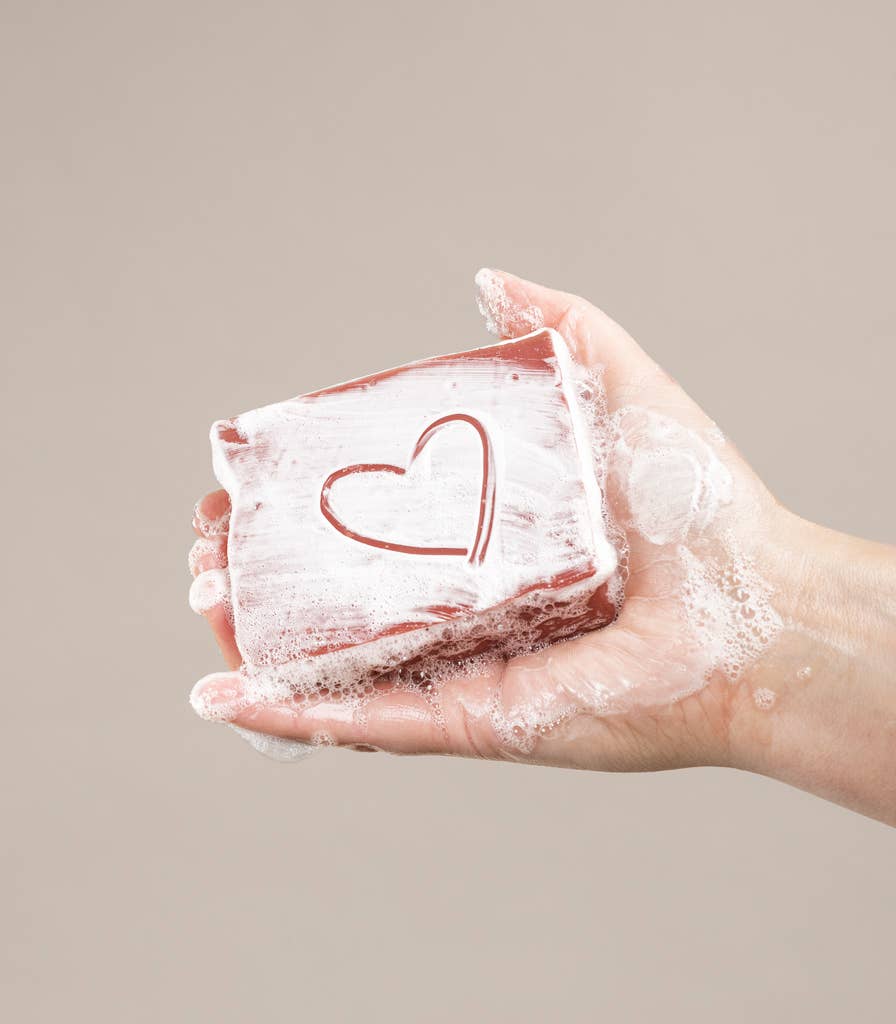 Savon à la canneberge et à