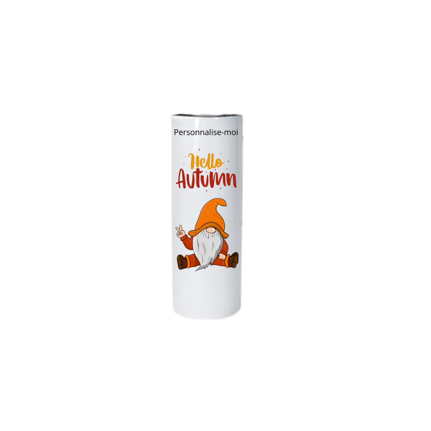 Personalized coffee mug - stainless steel, 591 ml