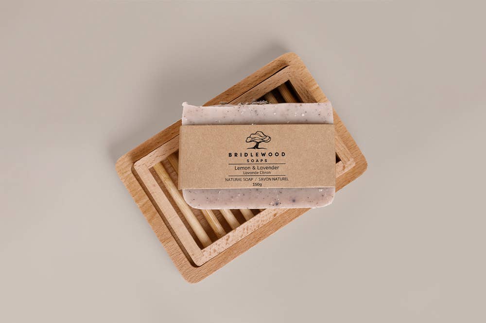 Savon au citron et à la lavande