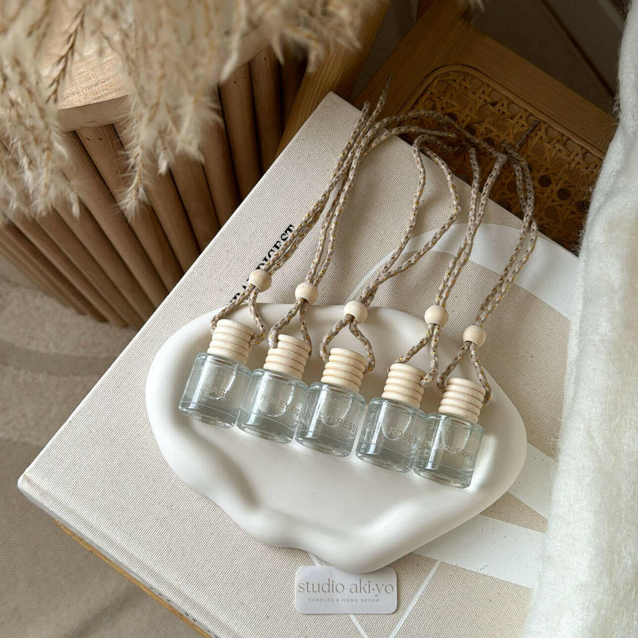 Diffuseur de Voiture Sel Marin + Sauge | Freshies de Voiture | Diffuseur d'Air -  | Ma Boutique Aromatique.