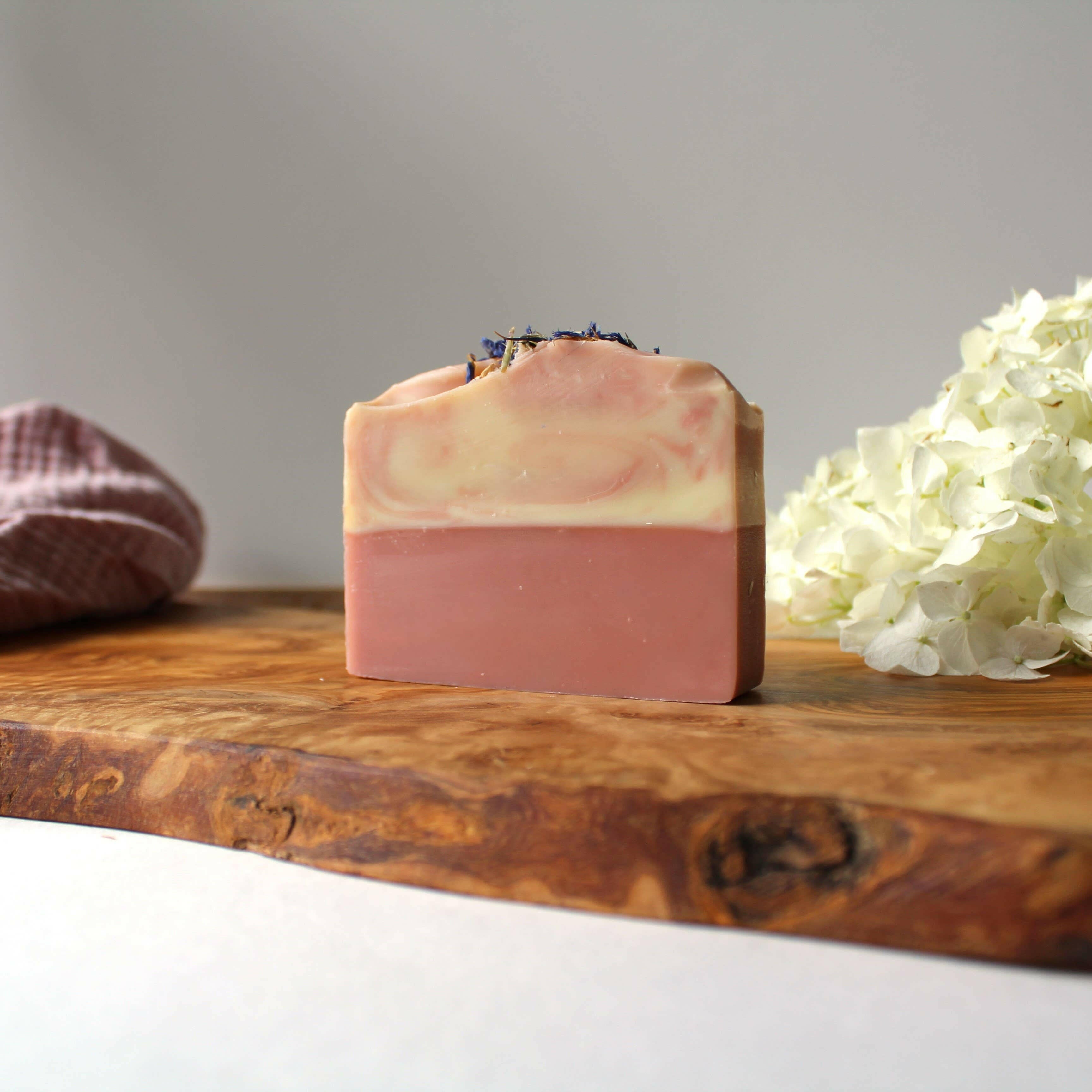 Hudson Soap Co. – Savon naturel – Limonade rose - Soins du corps | Ma Boutique Aromatique.