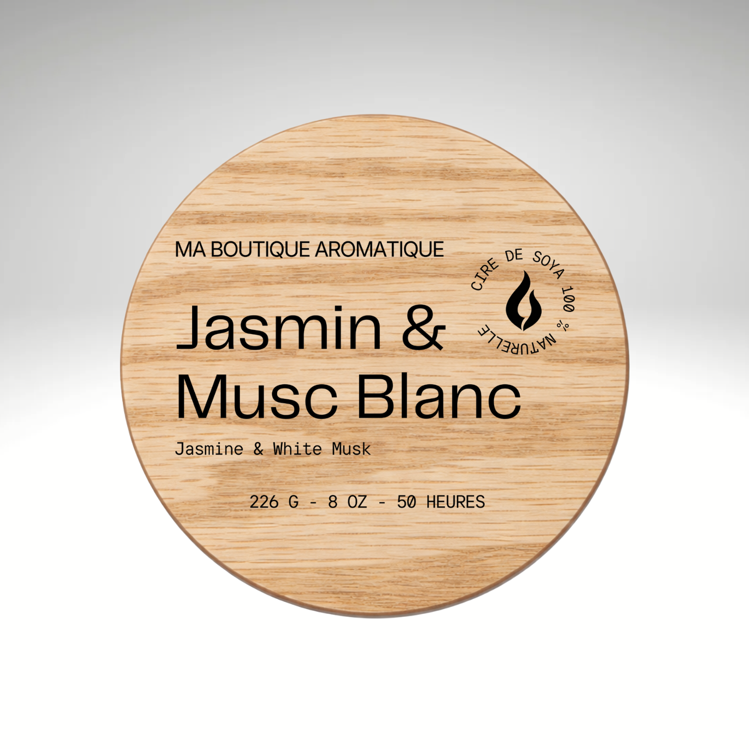 Bougie - Jasmin et Musc Blanc
