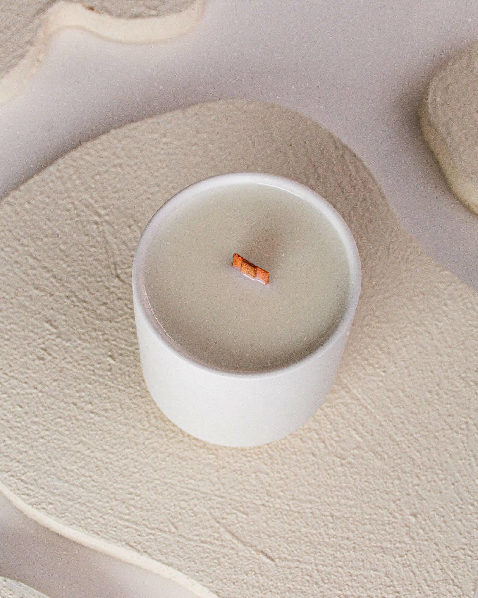 Feu & Co. – Bougie parfumée – Gomme balloune | 8 oz – 50h - Bougies et cires | Ma Boutique Aromatique.