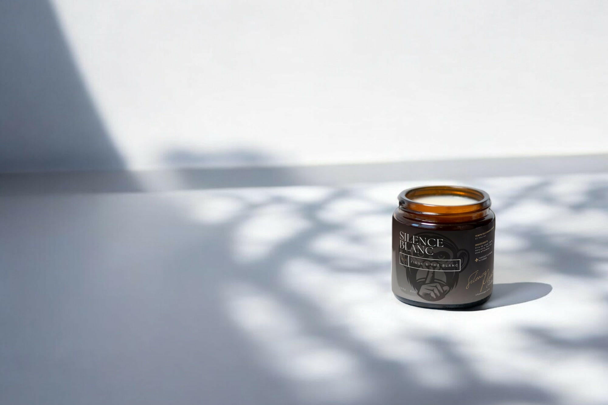 Silence Blanc – Figue & Thé Blanc - Bougies et cires | Ma Boutique Aromatique.