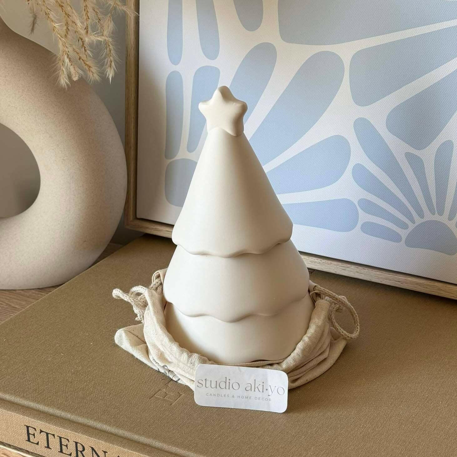 Bougie de soja Forêt d'hiver | Maison de vacances | Noël | Hiver - Bougies et cires | Ma Boutique Aromatique.