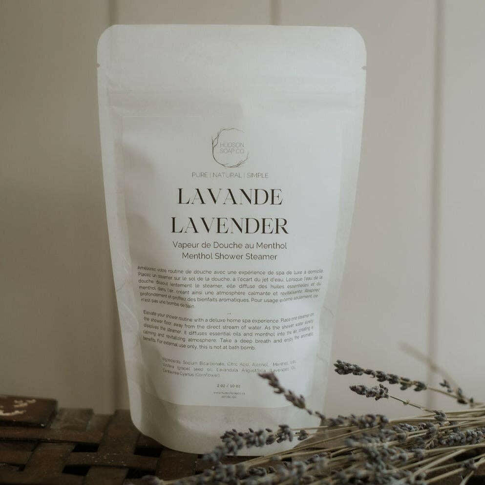 Hudson Soap Co. – Ensemble de 5 bombes de bain – Lavande - Soins du corps | Ma Boutique Aromatique.