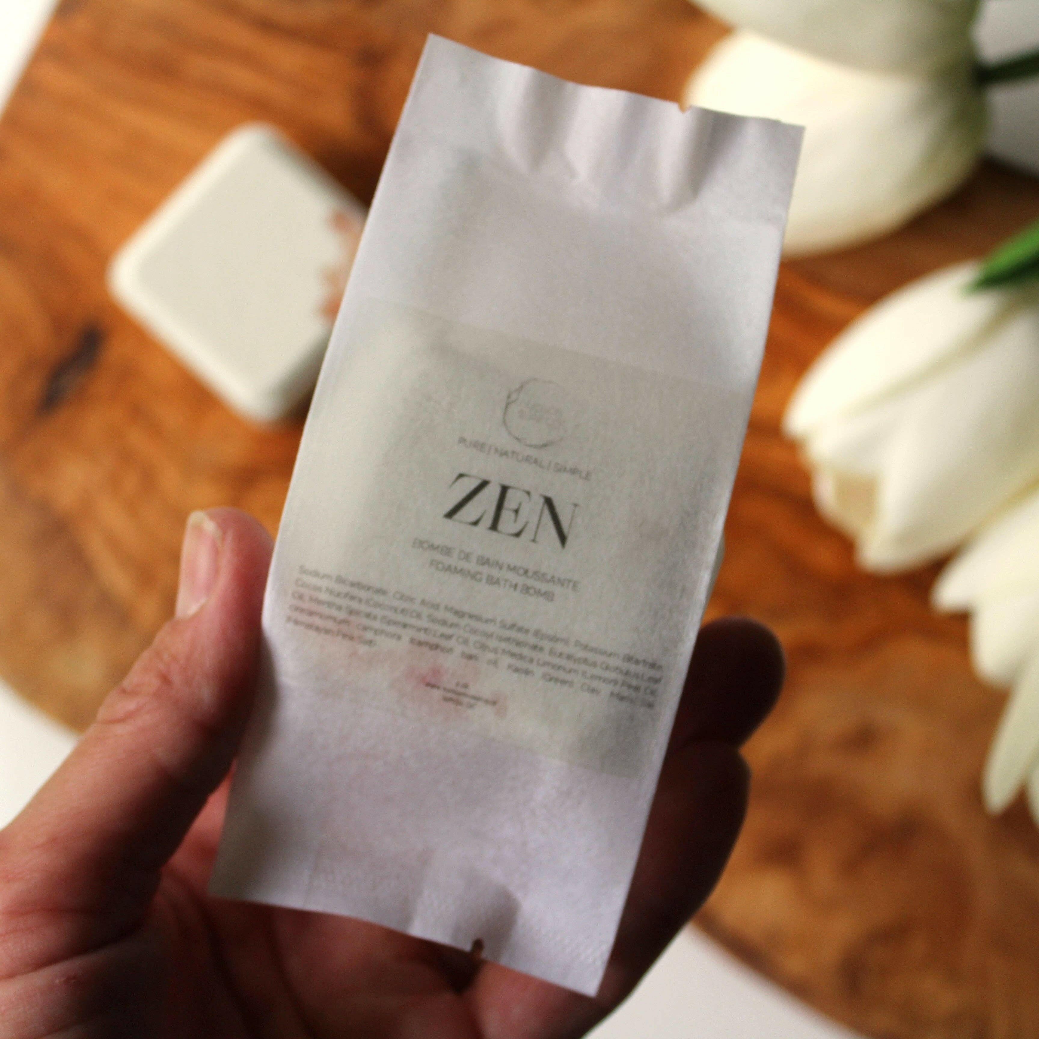 Hudson Soap Co. – Bombe de bain – Zen - Soins du corps | Ma Boutique Aromatique.