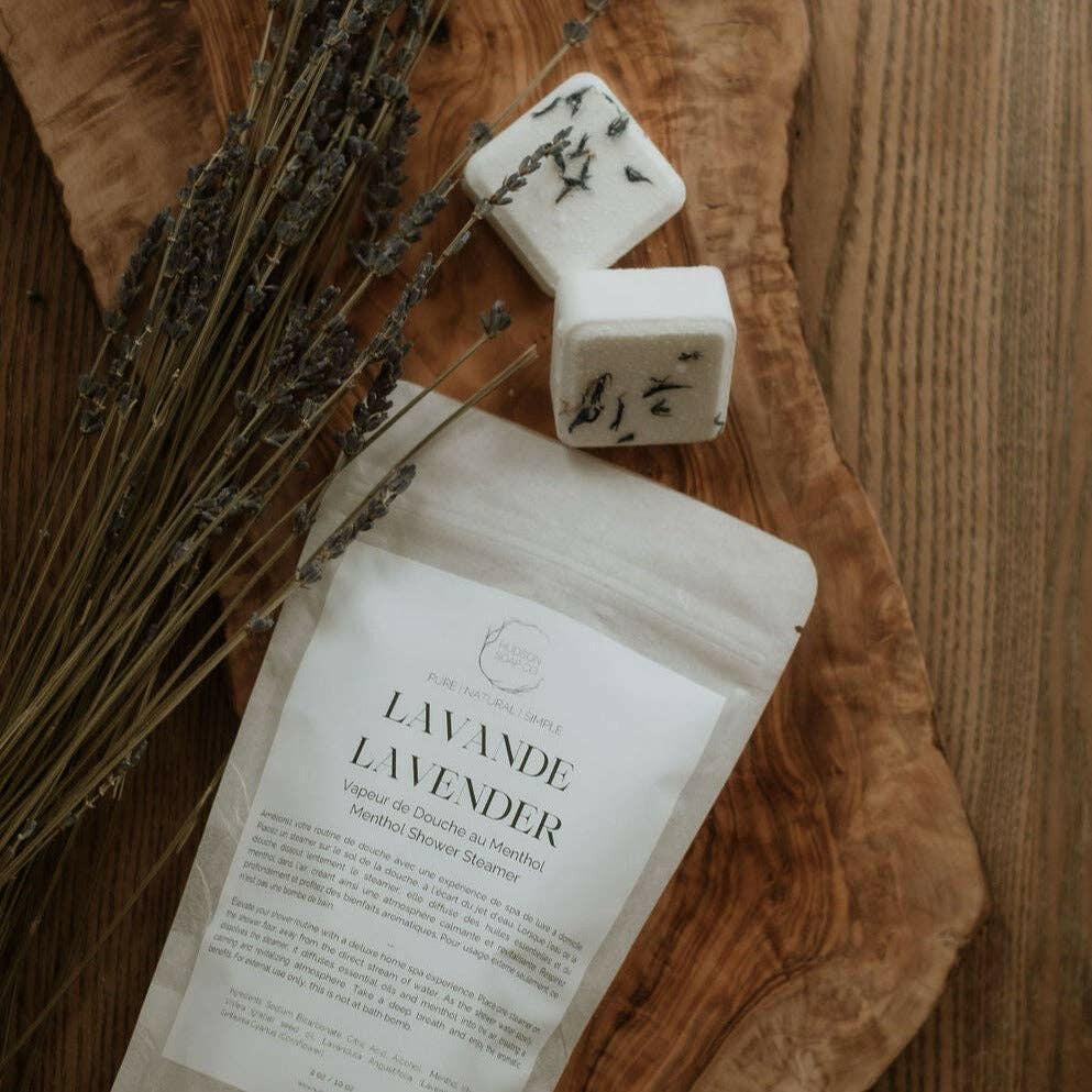 Hudson Soap Co. – Ensemble de 5 bombes de bain – Lavande - Soins du corps | Ma Boutique Aromatique.