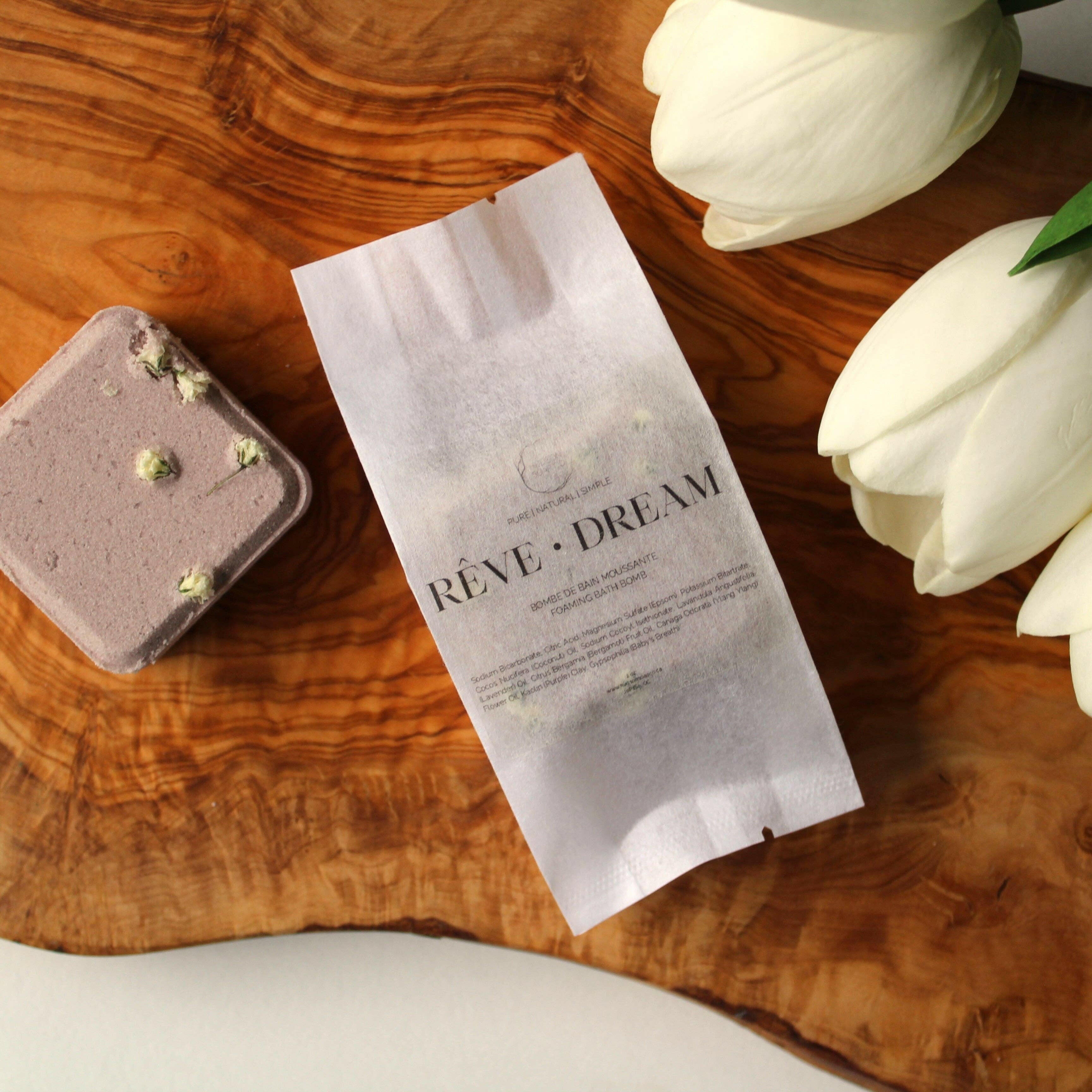 Hudson Soap Co. – Bombe de bain – Dream - Soins du corps | Ma Boutique Aromatique.