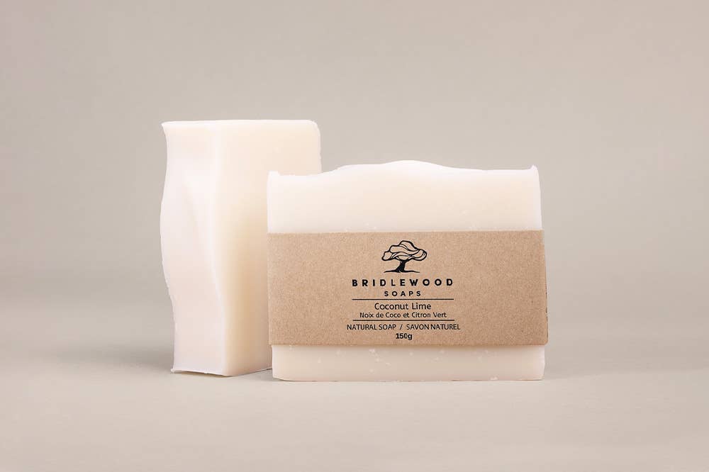 Barre de savon à la noix de coco