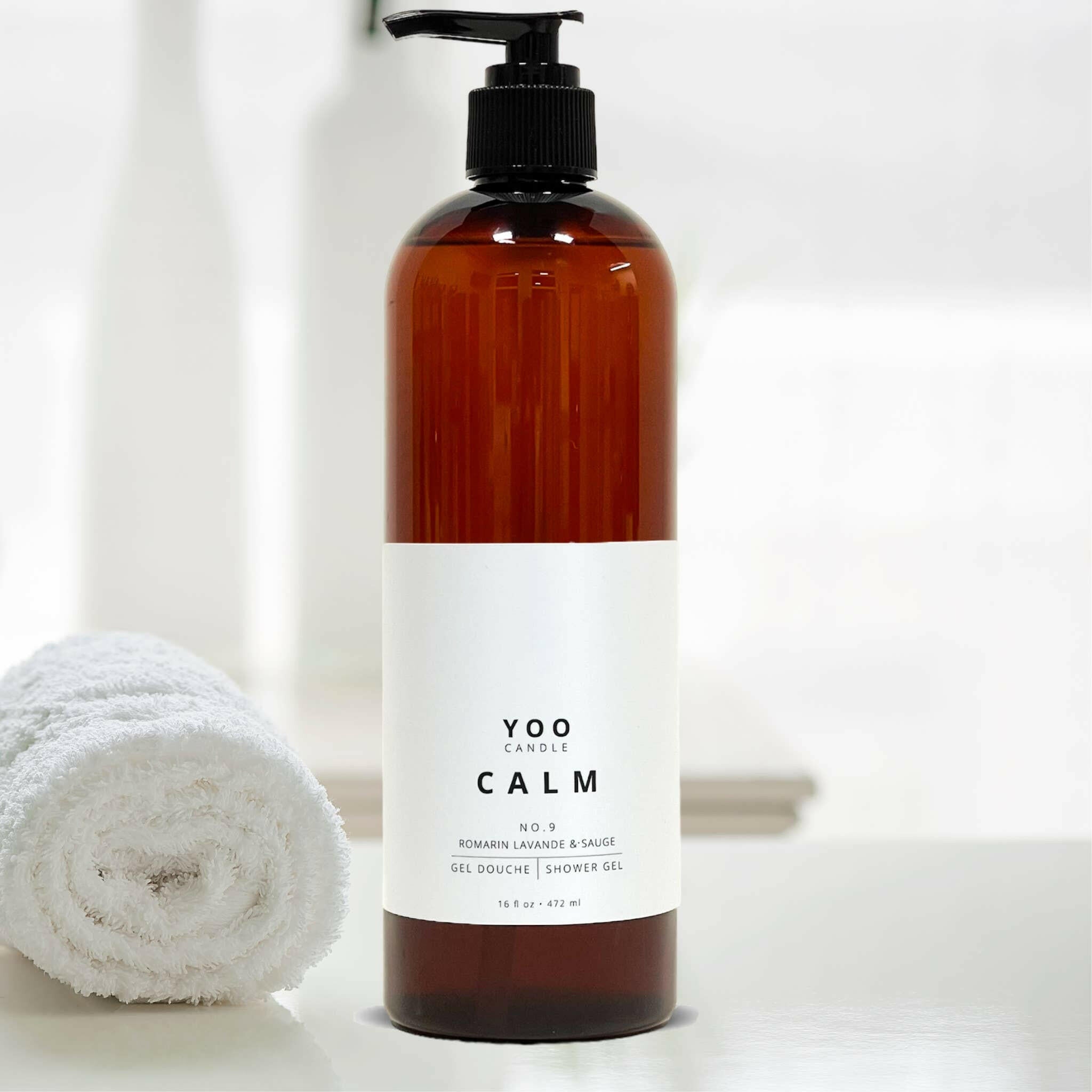 YooCalm — GEL DOUCHE 16 OZ - Soins du corps | Ma Boutique Aromatique.