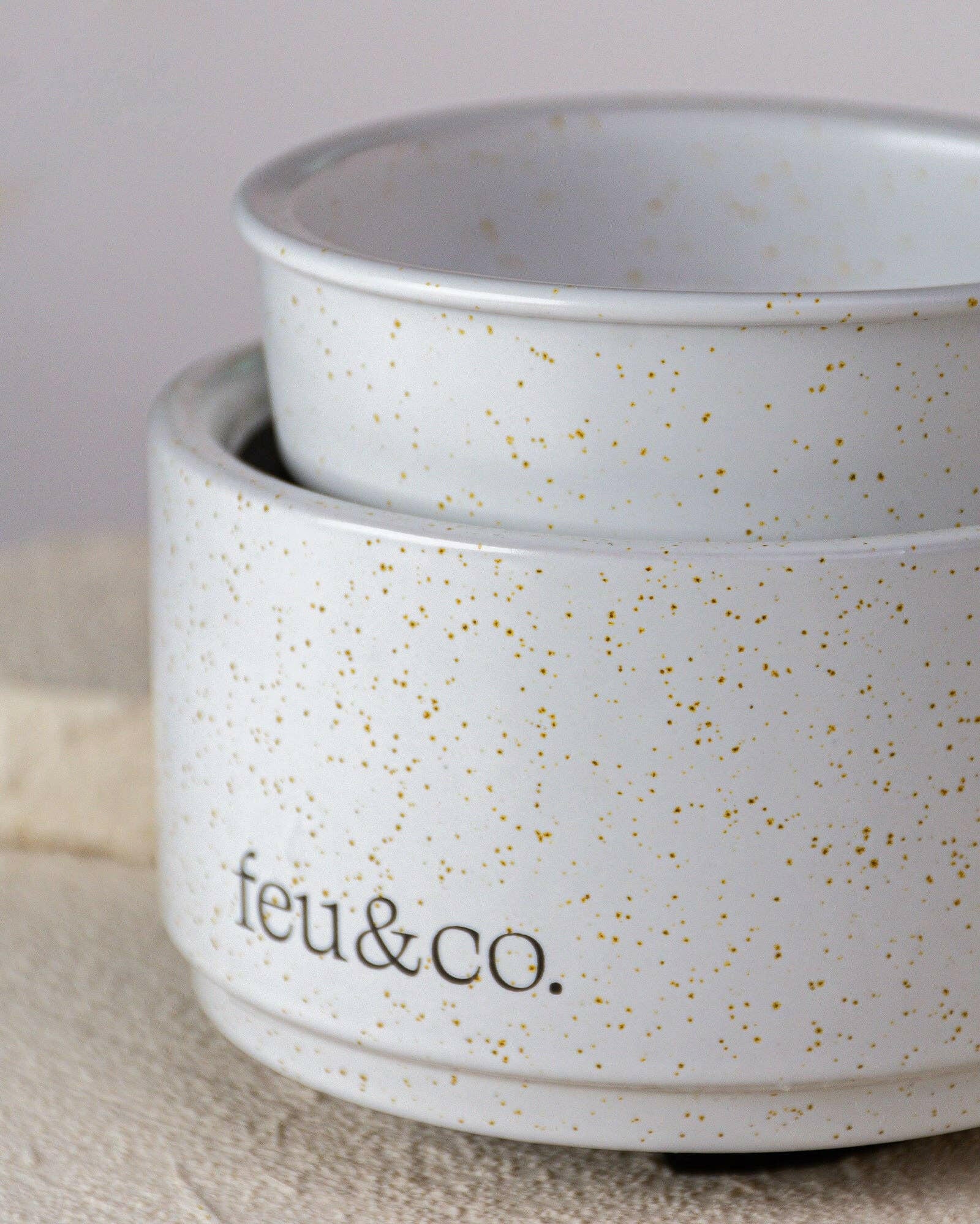 Feu & Co. – Diffuseur électrique – Grès blanc - Maison et ambiance | Ma Boutique Aromatique.
