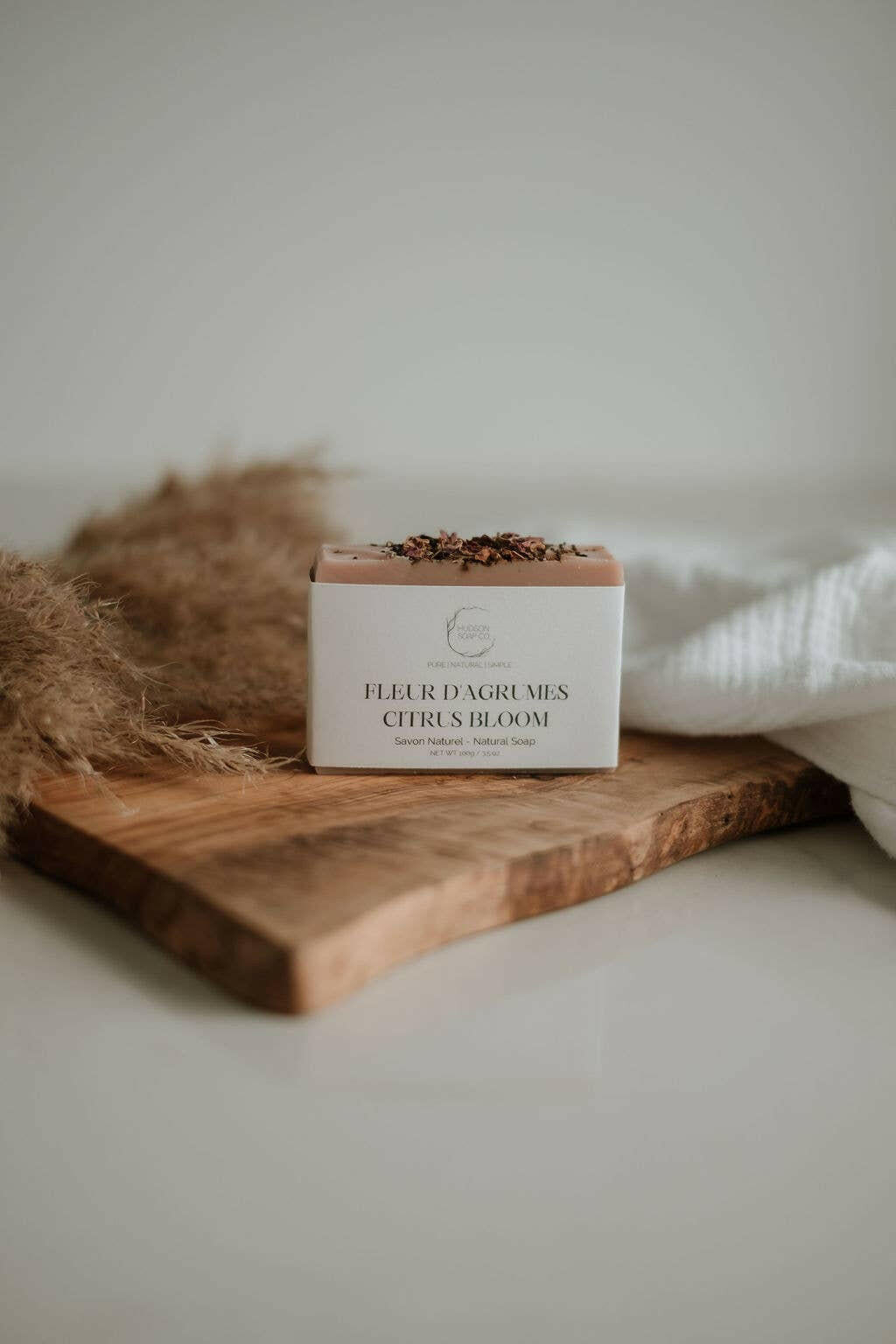 Hudson Soap Co. – Savon naturel – Citrus Bloom - Soins du corps | Ma Boutique Aromatique.