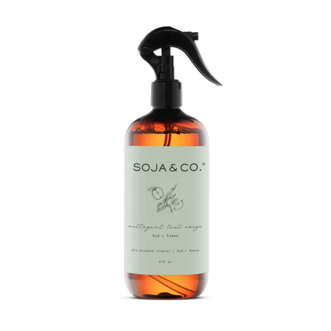 SOJA&CO.® - Nettoyant Tout Usage | Oud + Pomme - Maison et ambiance | Ma Boutique Aromatique.