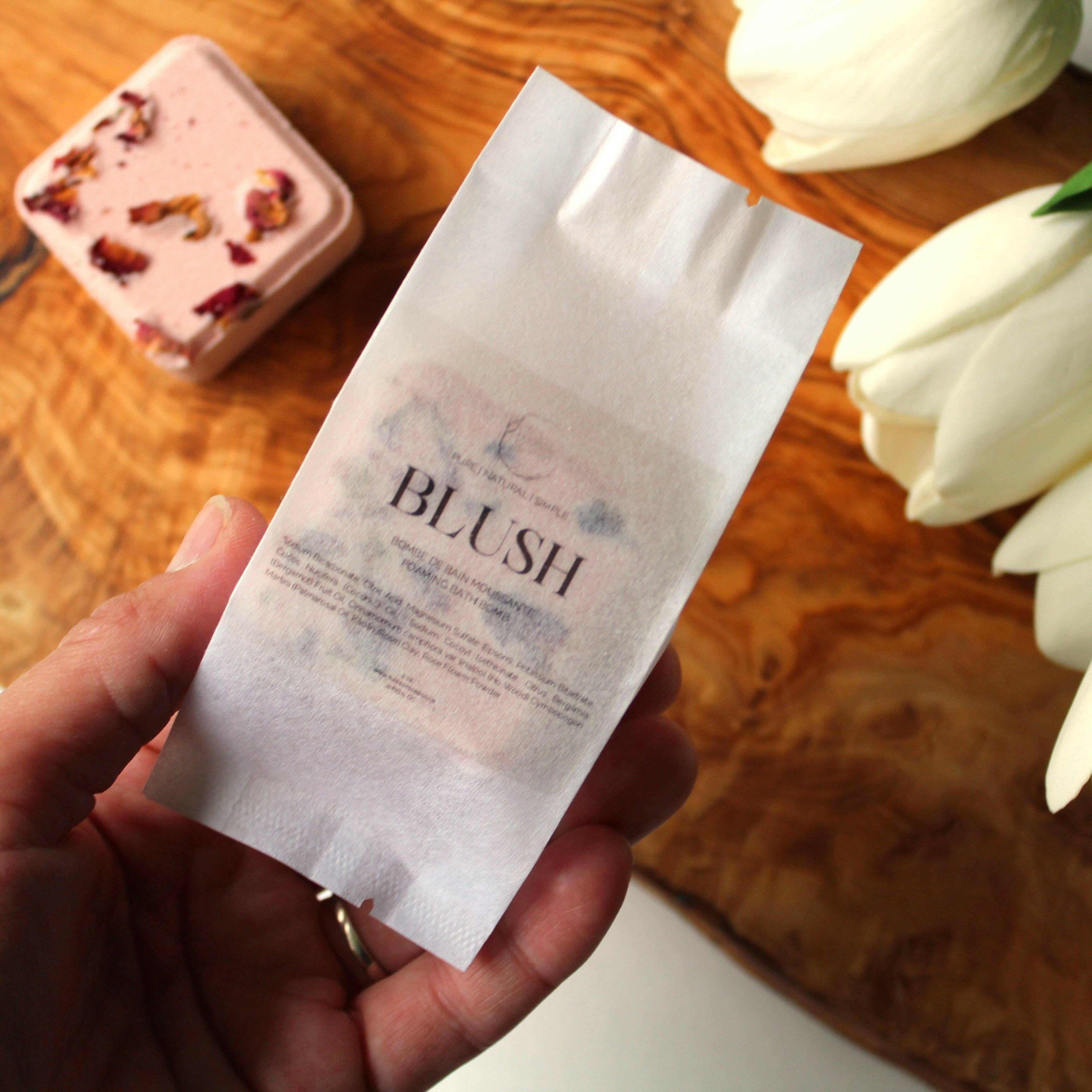 Hudson Soap Co. – Bombe de bain – Blush - Soins du corps | Ma Boutique Aromatique.