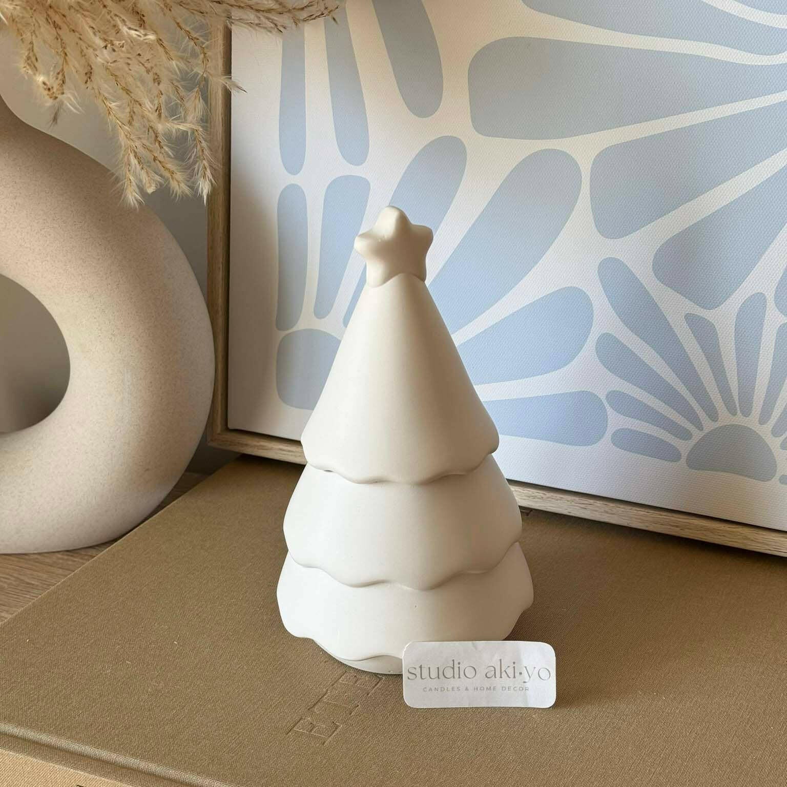 Bougie de soja Forêt d'hiver | Maison de vacances | Noël | Hiver - Bougies et cires | Ma Boutique Aromatique.