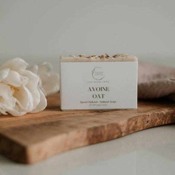 Hudson Soap Co. – Savon naturel – Avoine - Soins du corps | Ma Boutique Aromatique.