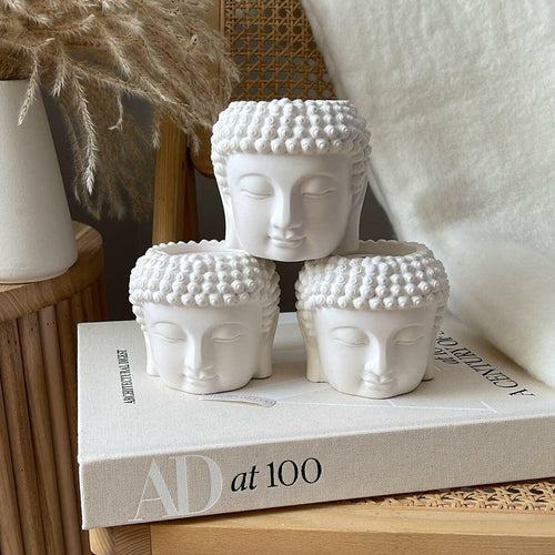 Bougie parfumée en cire de soja Namaste | 5oz | Décor méditatif Bouddha - Bougies et cires | Ma Boutique Aromatique.