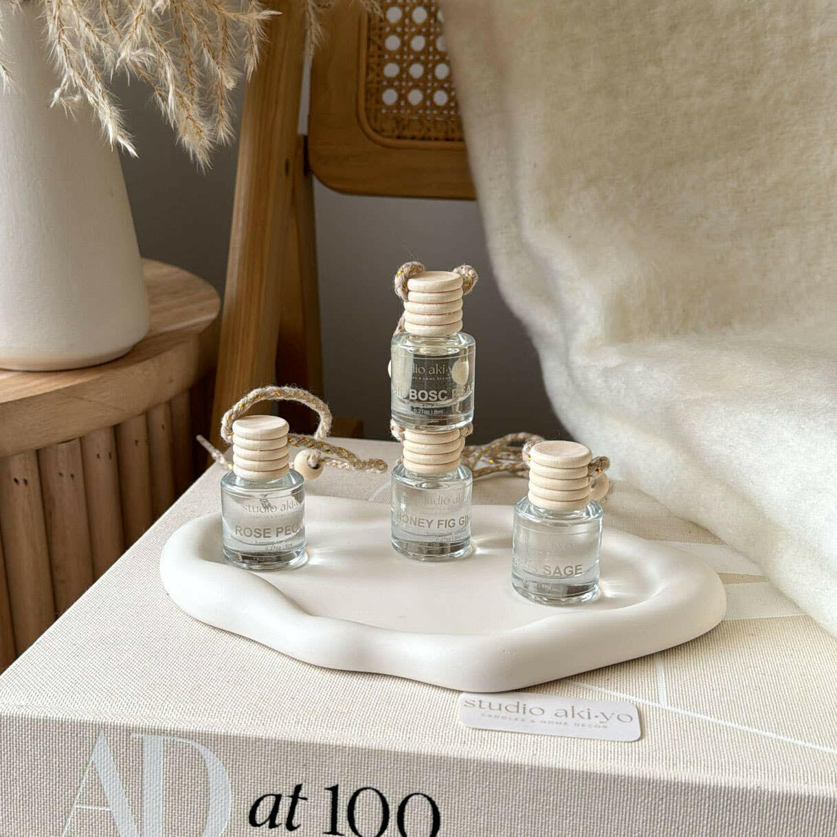 Diffuseur de Voiture Cyprès + Figue | Désodorisant Voiture | Désodorisant d'Air -  | Ma Boutique Aromatique.