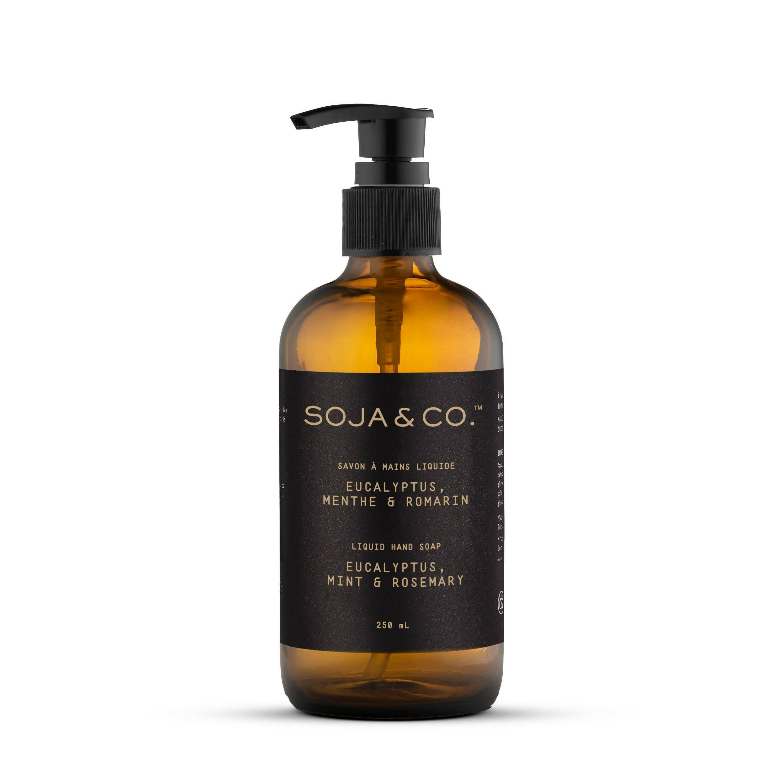 SOJA&CO.®  – Savon liquide mains – Eucalyptus, menthe & romarin | 238ml - Savon à mains | Ma Boutique Aromatique.