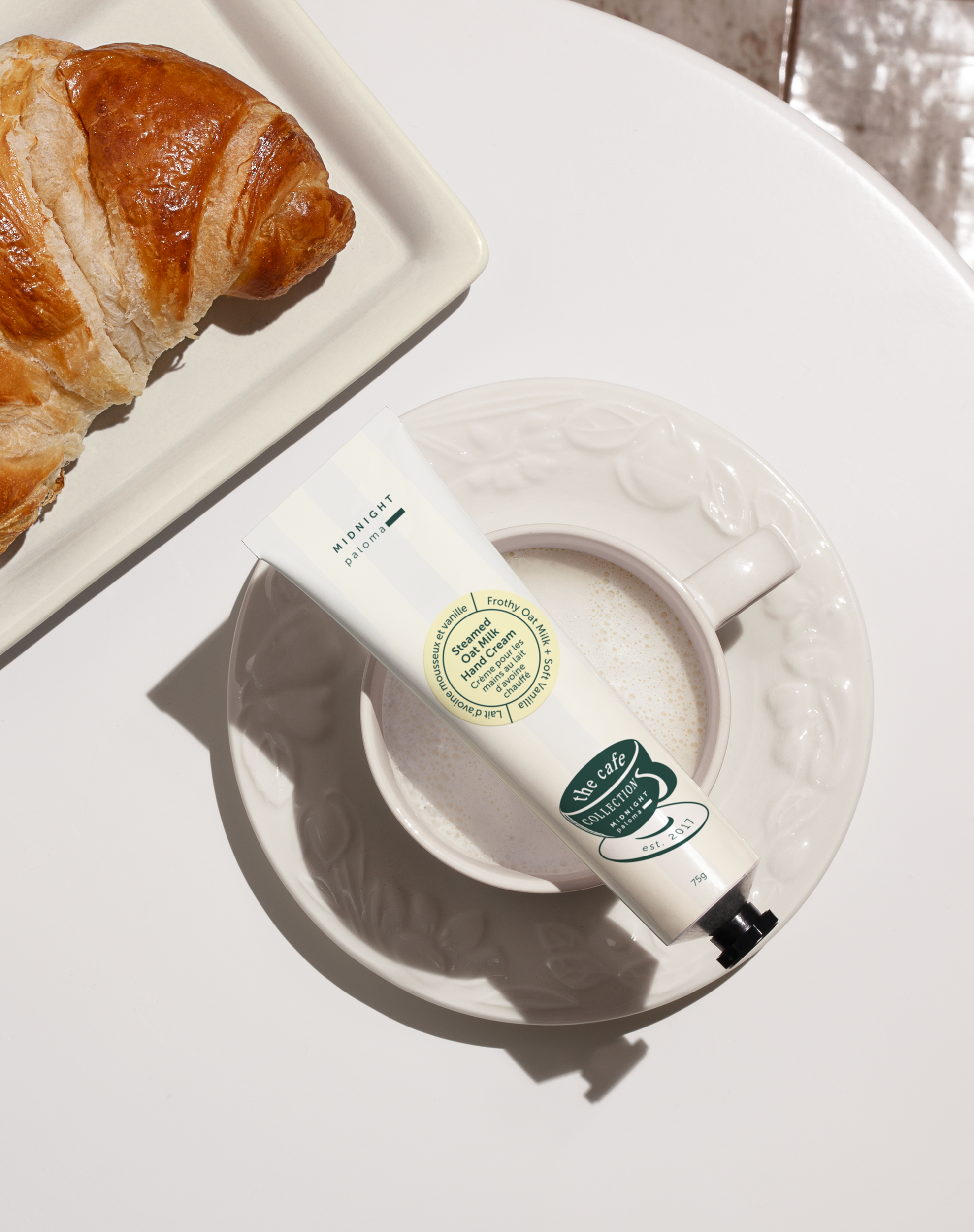 Ensemble : Crèmes pour les mains Collection Café + Présentoir de marque -  | Ma Boutique Aromatique.