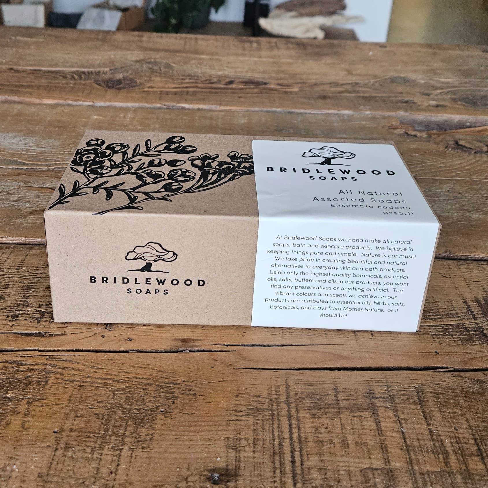 Coffret cadeau  - 8 Savons 100% Naturels